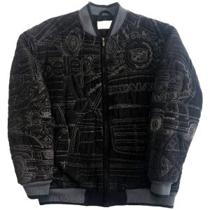 Pelle Pelle Escalade Black Bomber Jacket