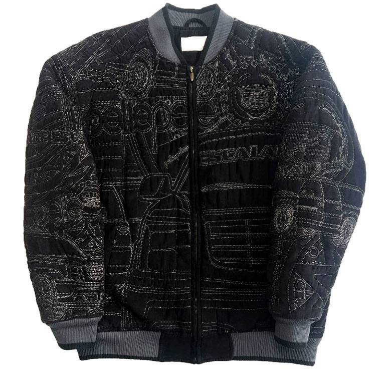 Pelle Pelle Escalade Black Bomber Jacket
