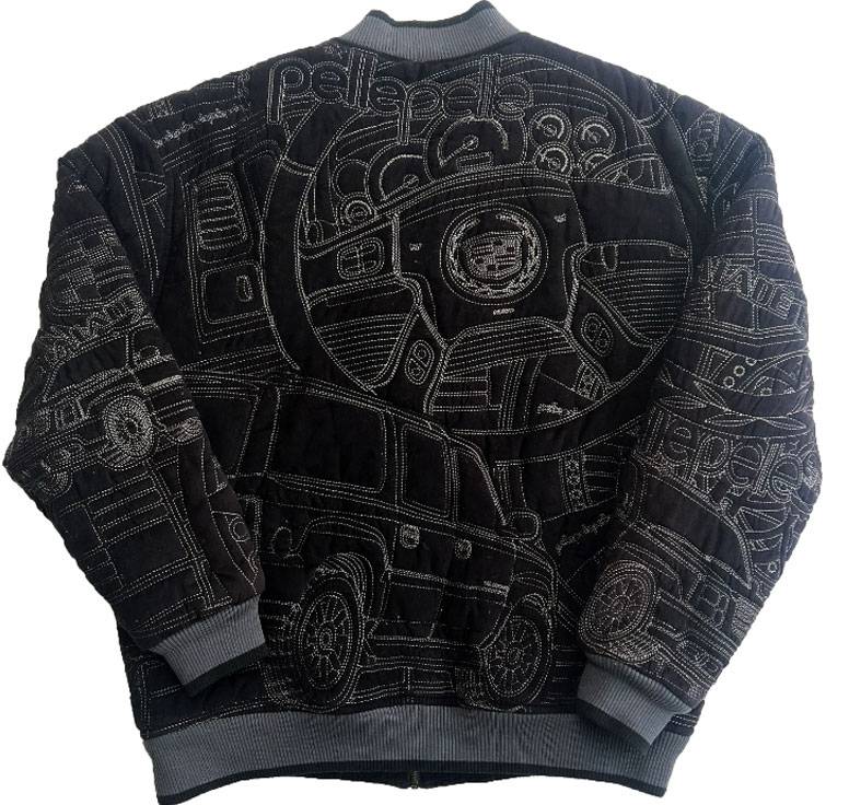 Pelle Pelle Escalade Black Bomber Leather Jacket