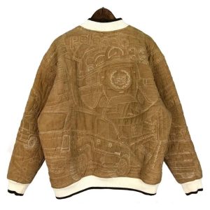 Pelle Pelle Escalade Brown Bomber Leather Jacket