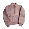 Pelle Pelle Escalade Pink Bomber Jacket