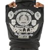 Pelle Pelle Eye on Prize 1978 Black Warm Up Wool Tracksuit