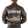 Pelle Pelle Forever Fearless 1978 Dark Brown Leather Jacket