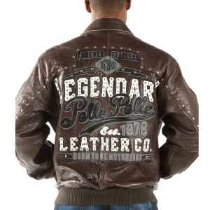 Pelle Pelle Forever Fearless 1978 Dark Brown Leather Jacket