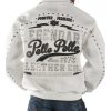 Pelle Pelle Forever Fearless 1978 White Leather Jacket