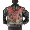 Pelle Pelle Forever Fearless MB 1978 Black Leather Jacket