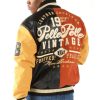 Pelle Pelle Forever Fearless MB 1978 Yellow Varsity Wool Jacket