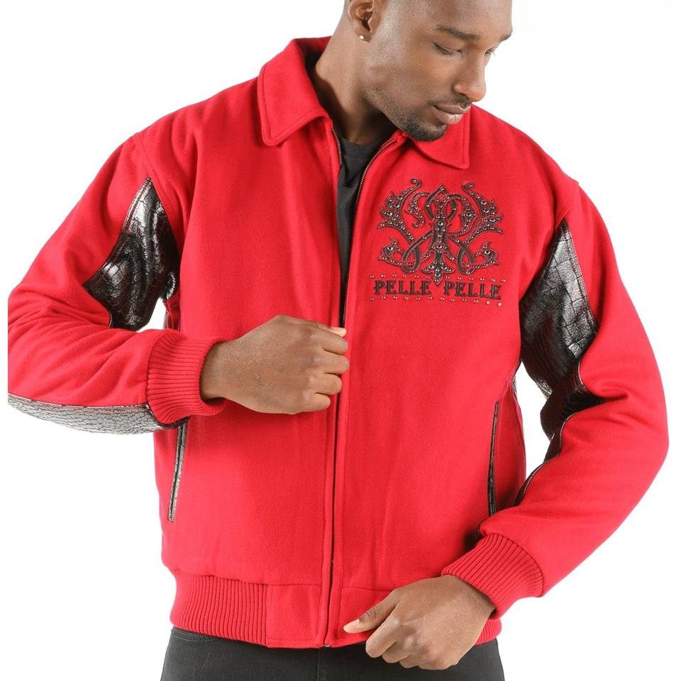 Pelle Pelle Forever Fearless Red Jacket