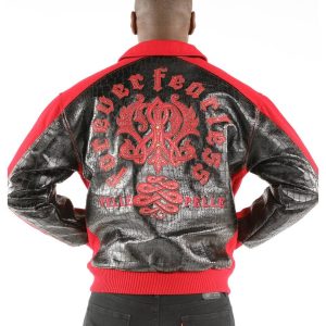 Pelle Pelle Forever Fearless Red Wool Jacket