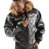 Pelle Pelle Forty Years MB Black Fur Hood Jacket