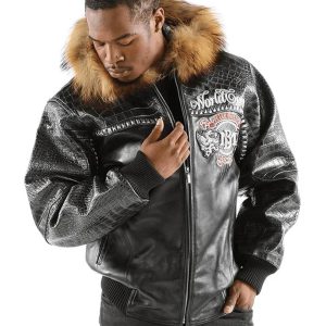 Pelle Pelle Forty Years MB Black Fur Hood Jacket