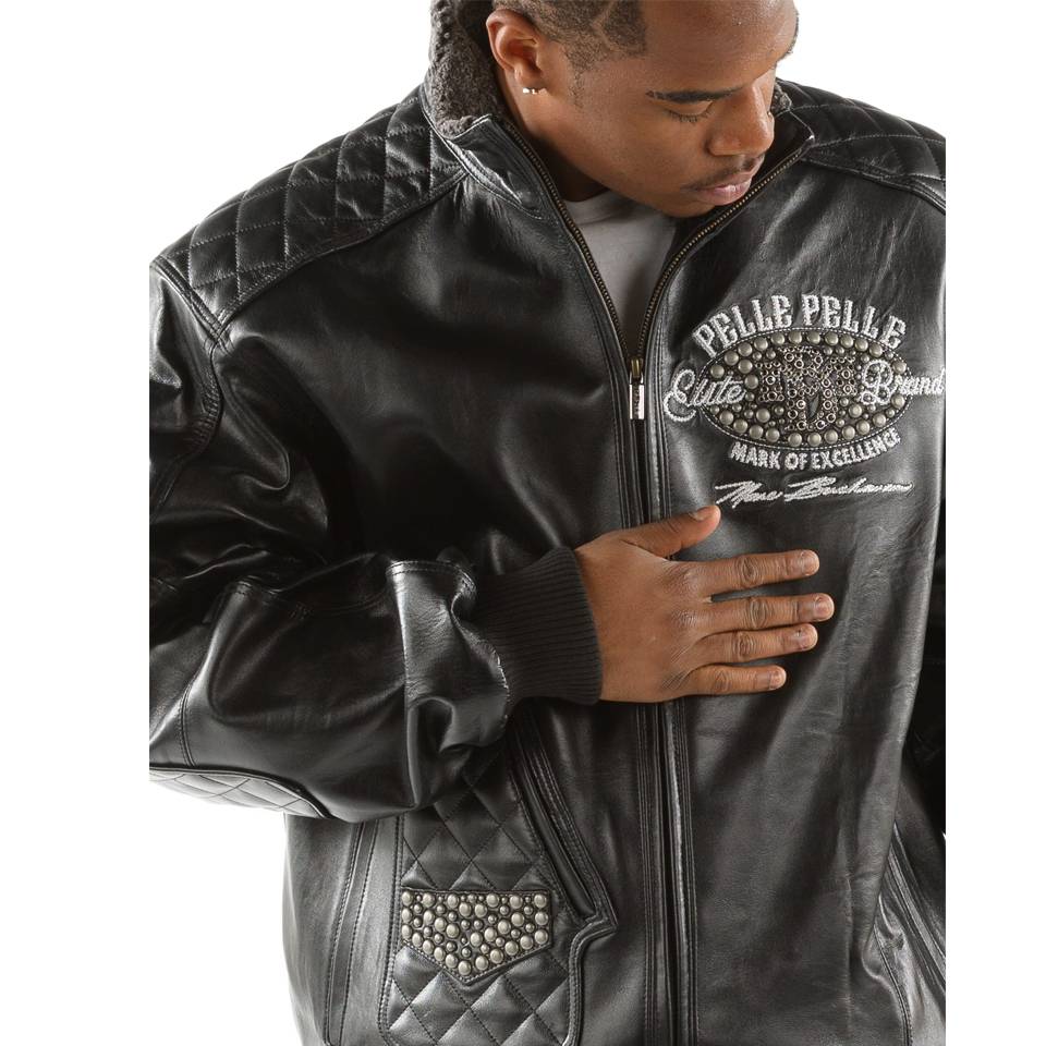 Pelle Pelle Freestyle 1978 Black Genuine Leather Jacket
