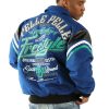 Pelle Pelle Freestyle MB 1978 Elite Series Blue Wool Jacket