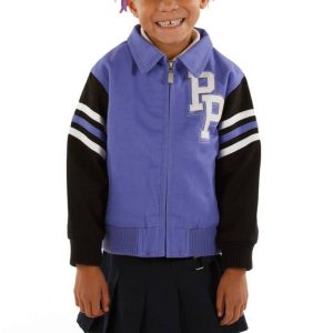 Girls Pelle Pelle Chicago Tribute MB 1837 Purple Jacket