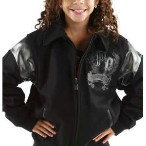 Pelle Pelle Girls Live Like a Queen Black Jacket