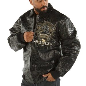 Pelle Pelle Grand Master Supreme Dynasty 1978 Black Plush Jacket