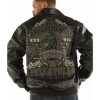 Pelle Pelle Grand Master Supreme Dynasty 1978 Black Plush Leather Jacket