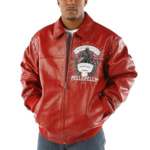 Pelle Pelle Grand Master Supreme Dynasty 1978 Red Jacket