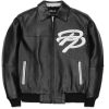 Pelle Pelle Greatest Of All Time MB 1978 Black Top Grain Leather Jacket