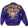 Pelle Pelle Greatest Of All Time MB 1978 Purple Full Grain Leather Jacket