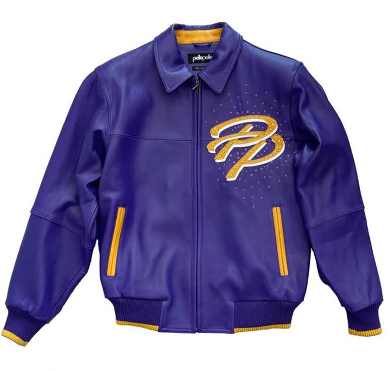 Pelle Pelle Greatest Of All Time MB 1978 Purple Leather Jacket