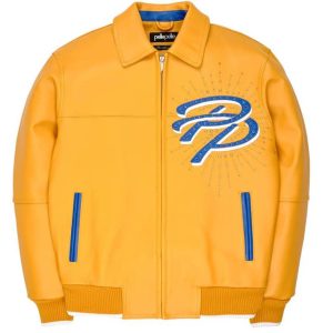 Pelle Pelle Greatest Of All Time MB 1978 Yellow Studded Jacket