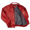Pelle Pelle Greatest Of All Time MB Red Genuine Leather Jacket