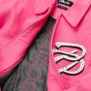 Pelle Pelle Greatest Of All Time Marc Buchanan 1978 Leather Pink Jacket