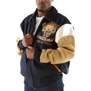 Pelle Pelle Heritage American Standard Navy Blue Jacket