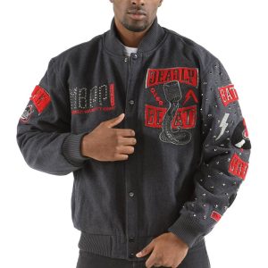 Pelle Pelle Heritage Deadly Over A Beat Grey Jacket