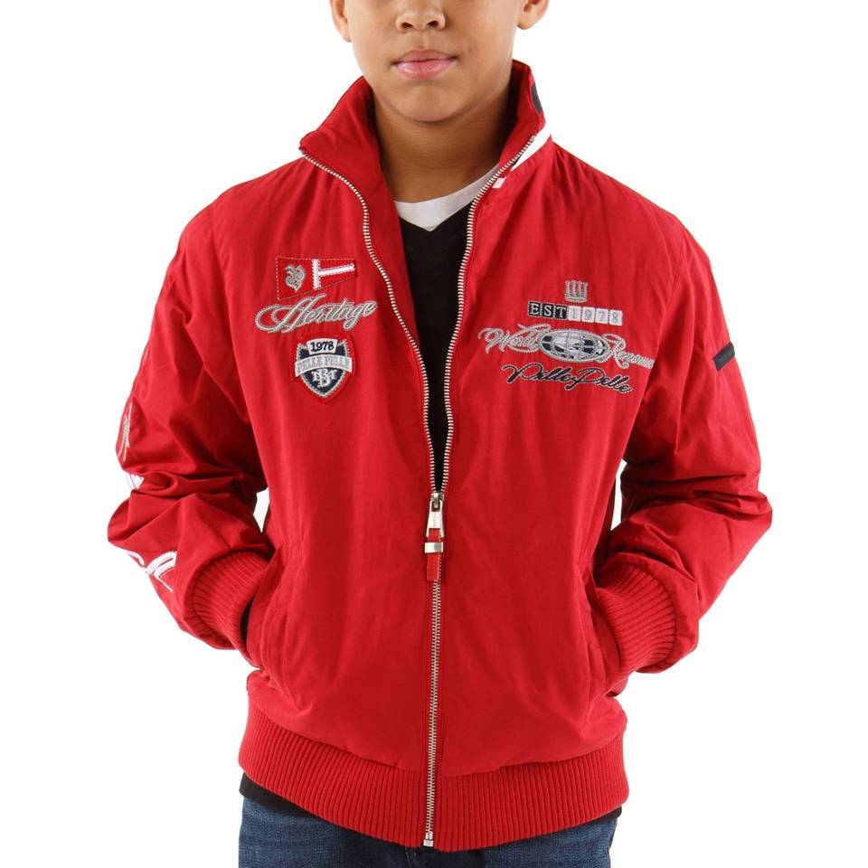 Pelle Pelle Heritage Sport Red Jacket for Kids