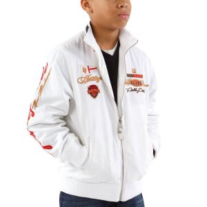 Pelle Pelle Heritage Sport White Jacket for Kids