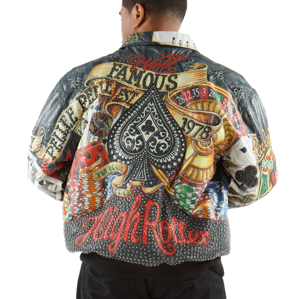 Pelle Pelle High Roller Black Leather Jacket