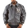 Pelle Pelle Honor & Glory Brand Of Brother Grey Jacket