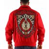 Pelle Pelle Honor & Glory Brand Of Brother Red Wool Jacket