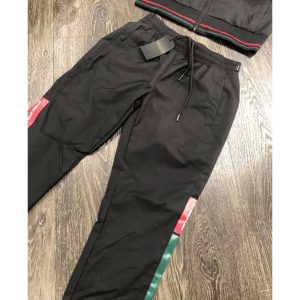 Pelle Pelle Husk Black Cotton- Poly Tracksuit