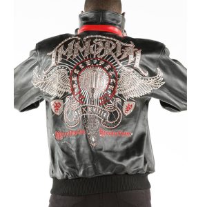 Pelle Pelle Immortal Black Genuine Leather Jacket