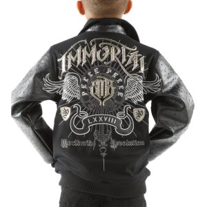 Pelle Pelle Immortal MB Black Boys Wool Jacket