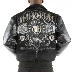Pelle Pelle Immortal MB Black Men Wool Jacket