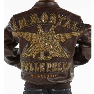 Pelle Pelle Immortal MB Dark Brown Men Leather Jacket