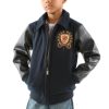 Pelle Pelle Immortal MB Navy Blue Boys Jacket