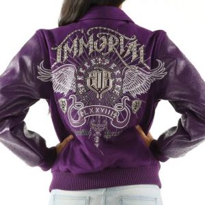 Pelle Pelle Immortal MB Purple Women Wool Jacket