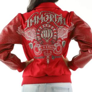 Pelle Pelle Immortal MB Red Women Wool Jacket