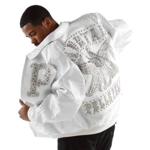 Pelle Pelle Immortal MB White Men Leather Jacket