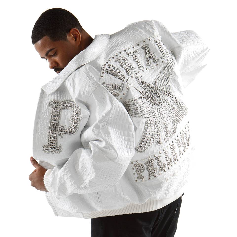 Pelle Pelle Immortal MB White Men Leather Jacket