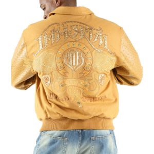 Pelle Pelle Immortal MB Yellow Men Wool Jacket