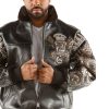 Pelle Pelle Independent Society Black Leather Jacket