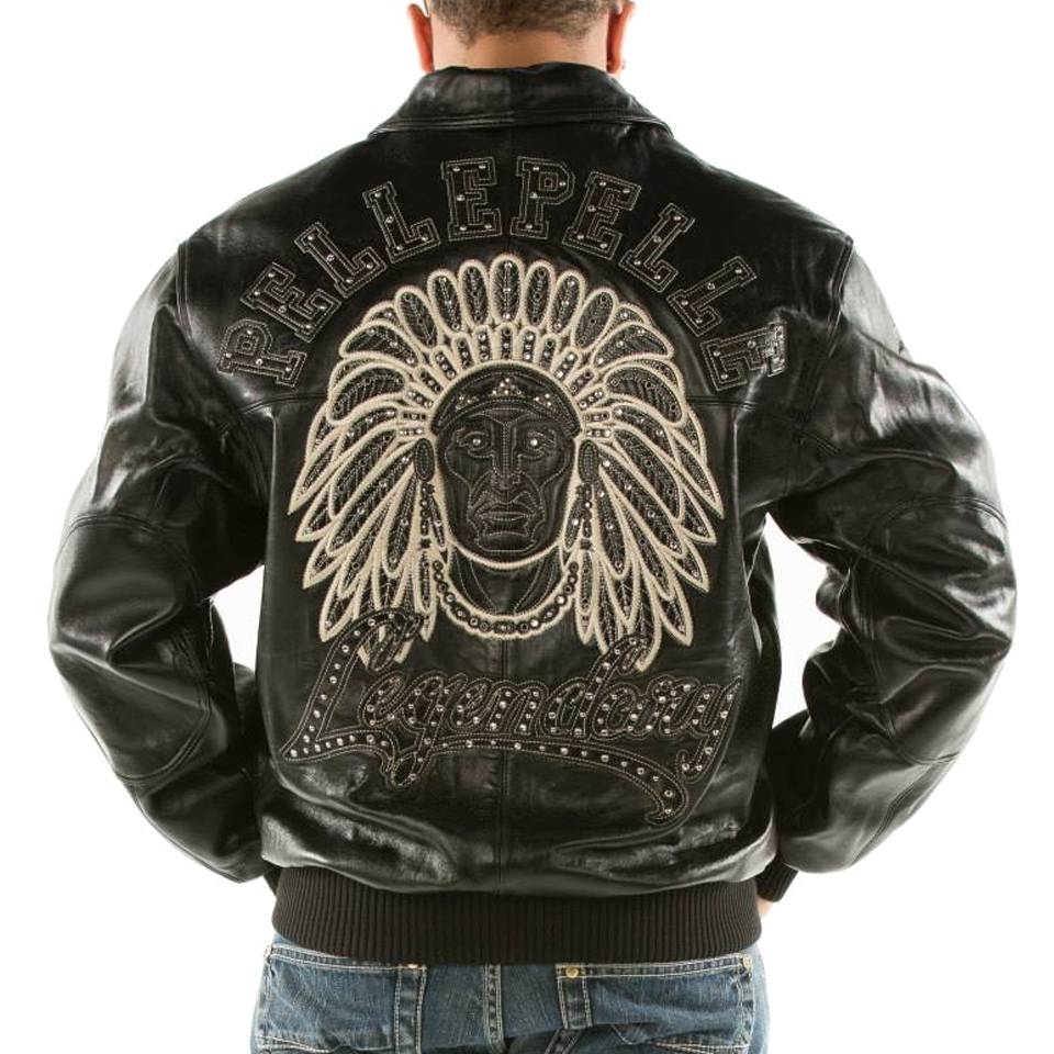 Pelle Pelle Indiana Chief Keef Black Jacket