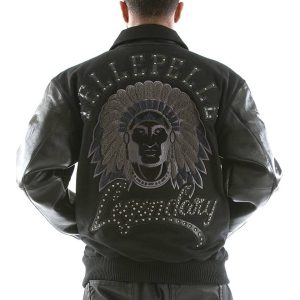 Pelle Pelle Indiana Legendary Black Wool Jacket
