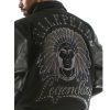 Pelle Pelle Indiana Legendary Black Wool Jacket For Men's